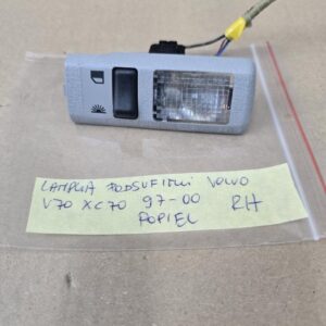 Lampka podsufitki Volvo V70 XC70 850 1-Generacja 97 -00 POPIEL RH -9169510